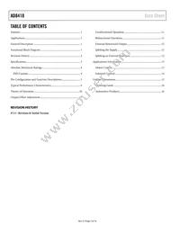 AD8418WBRMZ-RL Datasheet Page 2
