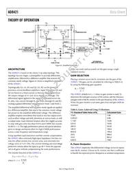 AD8421BRZ-RL Datasheet Page 20