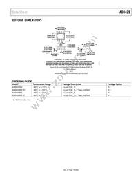 AD8429ARZ-R7 Datasheet Page 19