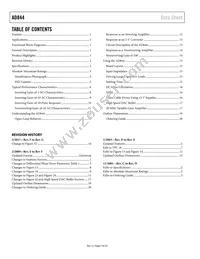 AD844JRZ-16-REEL Datasheet Page 2