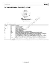 AD8465WBCPZ-R7 Datasheet Page 7