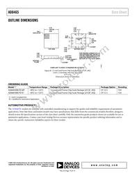 AD8465WBCPZ-R7 Datasheet Page 14