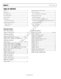 AD8515AKSZ-R2 Datasheet Page 2