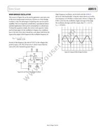 AD8515AKSZ-R2 Datasheet Page 15