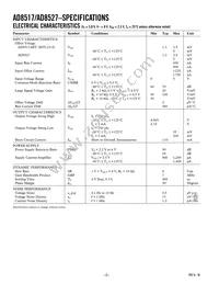 AD8527ARMZ-REEL Datasheet Page 2