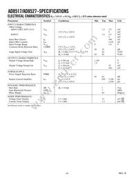 AD8527ARMZ-REEL Datasheet Page 4