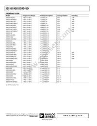 AD8532AR-REEL Datasheet Page 20