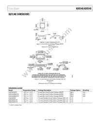 AD8548ACPZ-R7 Datasheet Page 21