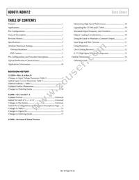 AD8612ARU-REEL Datasheet Page 2