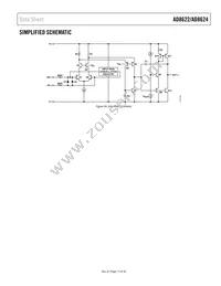 AD8624ACPZ-RL Datasheet Page 17