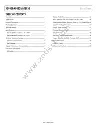 AD8628WARZ-RL Datasheet Page 2