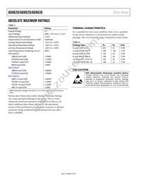 AD8628WARZ-RL Datasheet Page 6