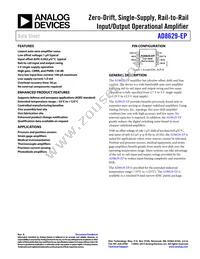 AD8629TRZ-EP-R7 Datasheet Cover