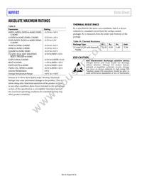AD9102BCPZRL7 Datasheet Page 8
