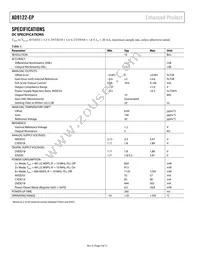 AD9122SCPZ-EP-RL Datasheet Page 4