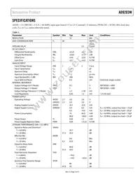 AD9203WARUZ Datasheet Page 3