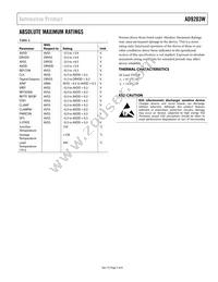 AD9203WARUZ Datasheet Page 5