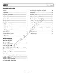 AD9237BCPZ-20 Datasheet Page 2