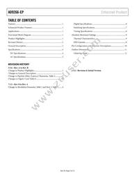 AD9266TCPZRL7-65EP Datasheet Page 2