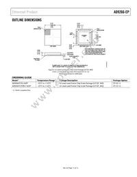 AD9266TCPZRL7-65EP Datasheet Page 11