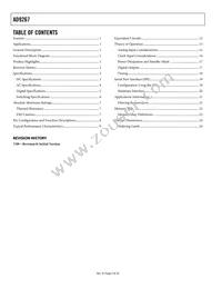 AD9267BCPZ Datasheet Page 2