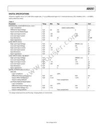 AD9267BCPZ Datasheet Page 5