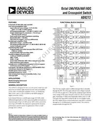 AD9272BSVZ-65 Datasheet Cover