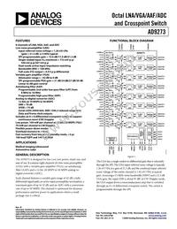 AD9273BSVZ-50 Datasheet Cover