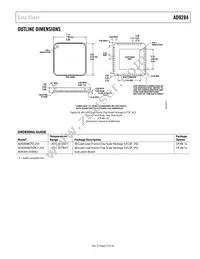 AD9284BCPZRL7-250 Datasheet Page 23