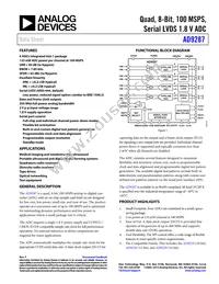 AD9287BCPZRL7-100 Datasheet Cover