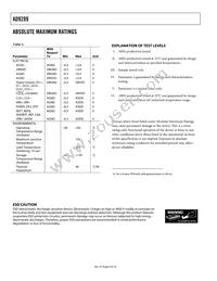 AD9289BBC Datasheet Page 6