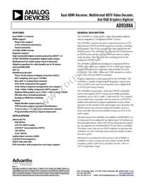 AD9388ABSTZ-5P Datasheet Cover