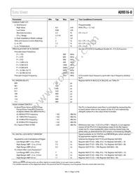 AD9516-0BCPZ-REEL7 Datasheet Page 5