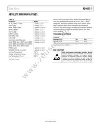 AD9517-1ABCPZ-RL7 Datasheet Page 17