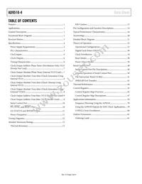 AD9518-4ABCPZ-RL7 Datasheet Page 2
