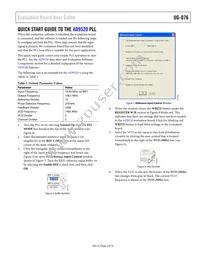 AD9520-1BCPZ Datasheet Page 5