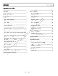 AD9520-5BCPZ-REEL7 Datasheet Page 2