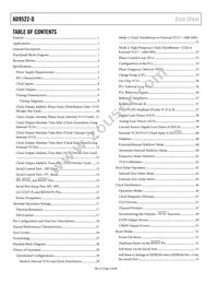 AD9522-0BCPZ-REEL7 Datasheet Page 2