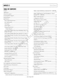 AD9522-2BCPZ Datasheet Page 2