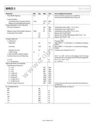 AD9522-3BCPZ-REEL7 Datasheet Page 6
