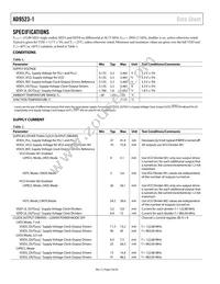 AD9523-1BCPZ-REEL7 Datasheet Page 4