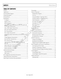 AD9524BCPZ-REEL7 Datasheet Page 2
