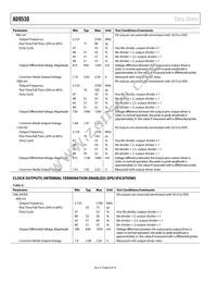 AD9530BCPZ-REEL7 Datasheet Page 8