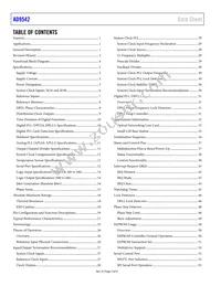 AD9542BCPZ-REEL7 Datasheet Page 2