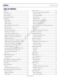 AD9544BCPZ-REEL7 Datasheet Page 2