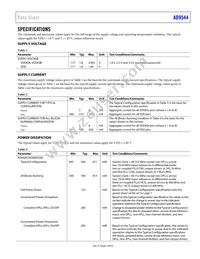 AD9544BCPZ-REEL7 Datasheet Page 5