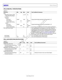 AD9545BCPZ Datasheet Page 22