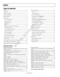 AD9553BCPZ-REEL7 Datasheet Page 2