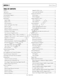AD9554-1BCPZ Datasheet Page 2