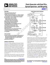 AD9577BCPZ-R7 Cover